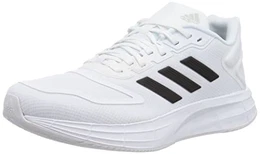 Unisex Duramo 10 Road Running Shoe, Cloud White/Core Black/Dash Grey, 43 1/3 EU