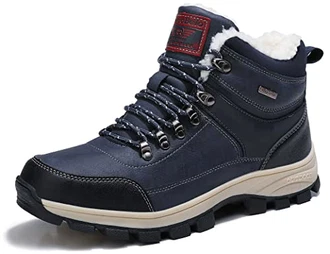 ARRIGO BELLO Winterschuhe Herren Schneestiefel Winterstiefel Warm Gefütterte Stiefelette Arbeitsschuhe Arbeitsstiefel Wandern Arbeiten