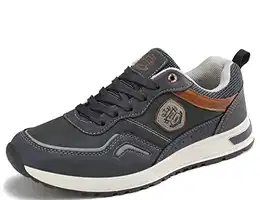 Sneaker Herren Freizeitschuh Schuhe Berufsschuhe Sportschuhe Outdoor Leichtgewicht Walkingschuhe Sneakers Größe 41-46 (A1 Blau, Größe_41)