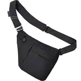 Schultertasche,Anti-Diebstahl Sling Bag,Schultertasche Herren Klein,Umhängetasche,Brusttasche,Herrentasche Klein,Crossbody Tasche Herren