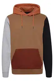 Blend Lampert Herren Kapuzenpullover Hoodie Pullover mit Kapuze. Größe:XL. Farbe:Toasted Coconut (181029)