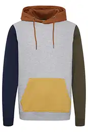 Blend Lampert Herren Kapuzenpullover Hoodie Pullover mit Kapuze. Größe:L. Farbe:Stone Mix (200274)