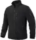 TACVASEN Herren Fleecejacke Military Fleece Army Jacket Warm Jacke Winter für Outdoor (M, Schwarz)