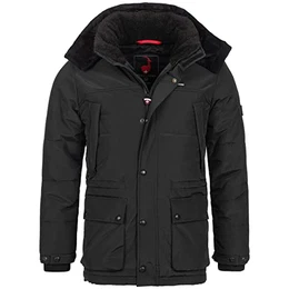 Mangard Herren Winter Jacke Schwarz Gr. M