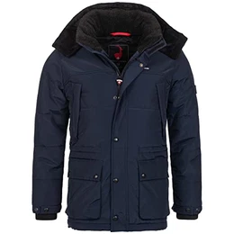 Mangard Herren Winter Jacke Dunkelblau Gr. M