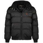 Geographical Norway Winterjacke Designer Herren Stepp Jacke [GeNo-31] Schwarz
