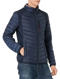 Herren Hybrid Steppjacke 1031475, 10668 - Sky Captain Blue, XL