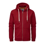 Charles Wilson Original-Kapuzenpullover mit Reißverschluss Rot (1021)