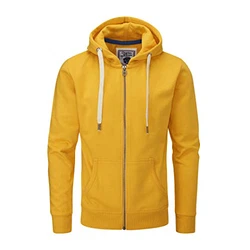 Charles Wilson Original-Kapuzenpullover mit Reißverschluss Gelb (1021)