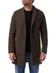 JACK & JONES Male Mantel Wollmischfaser