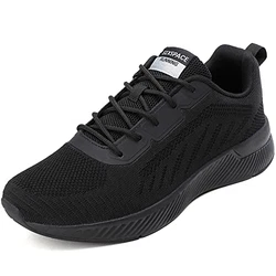 Sixspace Laufschuhe Turnschuhe Sportschuhe Schwarz