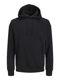 Herren Jjestar Basic Sweat Hood Kapuzenpullover, Schwarz, M EU