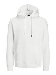 JACK & JONES Herren Jjestar Basic Sweat Hood Kapuzenpullover Cloud Dancer