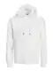 JACK & JONES Herren Jjestar Basic Sweat Hood Kapuzenpullover, Cloud Dancer, M EU