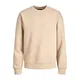 Herren Jack & Jones Basic Sweater   Langarm Shirt Rundhals Pullover   Warmer Jumper ohne Kapuze JJESTAR, Farben:Beige, Größe Pullover:L