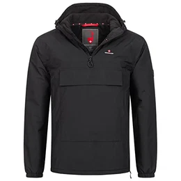 23i12 Allesso Herren Winter Jacke Schwarz (1021) Gr. M