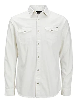 JACK & JONES Hemd 'Sheridan' Ecru JACK & JONES Hemd 'Sheridan' Ecru