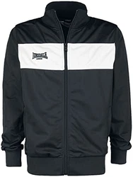 Lonsdale Sweater Zip-Up ALNWICK Schwarz/Grau/Dunkelgrau/Dunkelblau/Weiß