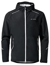 Herren Men's Yaras Rain Jacket Jacke, black, M