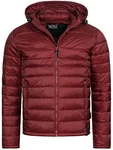 Indicode Herren Steppjacke Hampshire Bordeaux