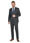 Steffen Klein Herren Anzug Regular Fit Schwarz