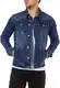 Redbridge Jeansjacke Herren Denim Übergangsjacke Baumwolle mit Taschen und Knopfleiste Dunkelblau M