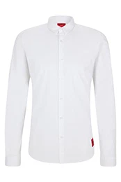 Herren ero3-w22 Hemd, Open White199, M EU