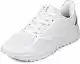 WHITIN Unisex Laufschuhe Herren Damen Hallenschuhe Turnschuhe Traillauf Sneakers Männer Sportschuhe Straßenlaufschuhe Schnüren Joggingschuhe Fitness Schuhe Weiß Größe 43