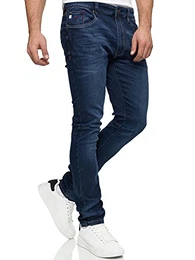 Herren Phoenix Jeanshose aus Baumwoll-Mischung mit 5 Taschen Denim Herrenjeans Brushed Miami 32/32