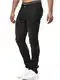 Indicode Herren Phoenix Jeanshose aus Baumwoll-Mischung mit 5 Taschen   Denim Herrenjeans Vintage Black 32/32