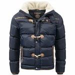 Geographical Norway Herren Steppjacke Amonai Abraham Winterjacke Anorak Navy