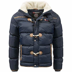 Geographical Norway Herren Steppjacke Amonai Abraham Winterjacke Anorak Navy