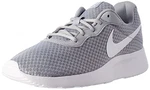 Nike Herren Tanjun Laufschuhe Wolf Grau/Weiß-Barely Volt-Schwarz