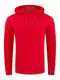 riverso Herren Kapuzenpullover RIVErik Hoodie Sweatshirt Pullover Logo Kapuze Kängurutaschen Regular Einfarbig Baumwolle Rot M, Größe:M, Farbe:Middle Red (15300)