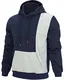 Rave on Friday Hoodie Grau Patchwork Fleece Pullover Langarm Farbblock Sweatshirt Atmungsaktive Sport Outwear Hoody Casual Tops mit Kanga Tasche und Kordelzug für Herren Männer M