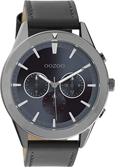 Oozoo Herren Armbanduhr mit Lederband (C108)
