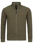 Indicode Sweatjacke Bermie Armee