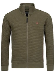 Indicode Sweatjacke Bermie Armee