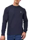 Indicode Herren Dash Pullover mit Rundhals-Ausschnitt   Herrenpulli Strickpullover Männer Navy M