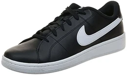 Herren Court Royale Sneaker, Black/White, 44 EU