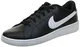 Nike Herren Court Royale Sneaker, Black/White, 44 EU