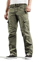 Timezone Cargohose BenitoTZ Herren Light Tank Green