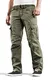 Timezone Herren Cargohose (W33/L36, Light Tank Green)