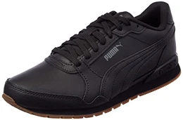 Unisex St Runner V3 L Sneaker, Black- Black-Gum, 39