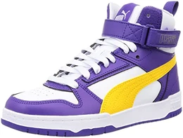 Unisex RBD Game Sneaker, Prism Violet-Spectra Yellow White Team Gold, 43 EU
