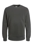 JACK & JONES Herren Jjeholmen Crew Neck Noos Sweatshirt (12136886) Asphalt (12136886)