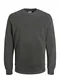 JACK & JONES Herren JJEHOLMEN Sweat Crew Neck NOOS 12136886, Asphalt/REG FIT, M