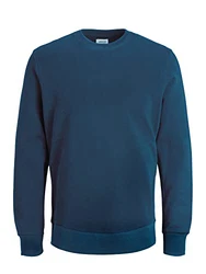 JACK & JONES Herren Jjeholmen Crew Neck Noos Sweatshirt (12136886) Insignia Blue (12136886)