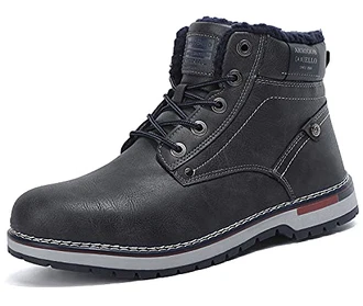 AX BOXING Winterschuhe Herren Winterstiefel Schneestiefel Trekking Schuhe Outdoor Stiefeletten
