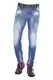Cipo & Baxx Herren Jeans Hose Slim-Fit Skinny Men Denim Jeanshose Pants Freizeithose Pants CD319B W33 L32 Blau